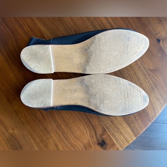 Zara Slip-On Leather Flats - Picture 4 of 4